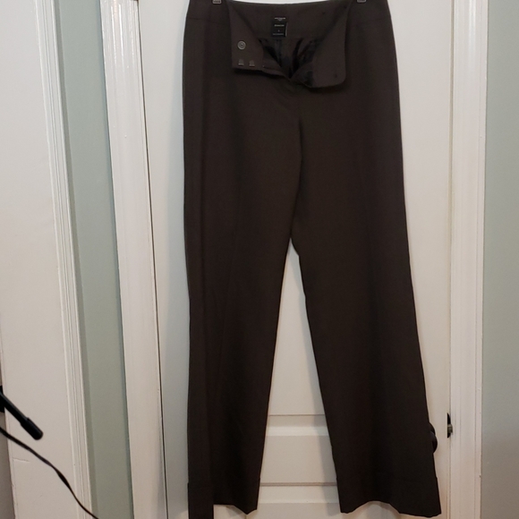 Ann Taylor fully lined wool blend cuffed slacks - Picture 7 of 12